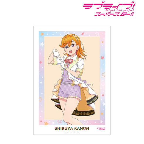 『ラブライブ!スーパースター!!』描き下ろし 澁谷かのん MIRACLE NEW STORYver. A3マット加工ポスター【202510再販】